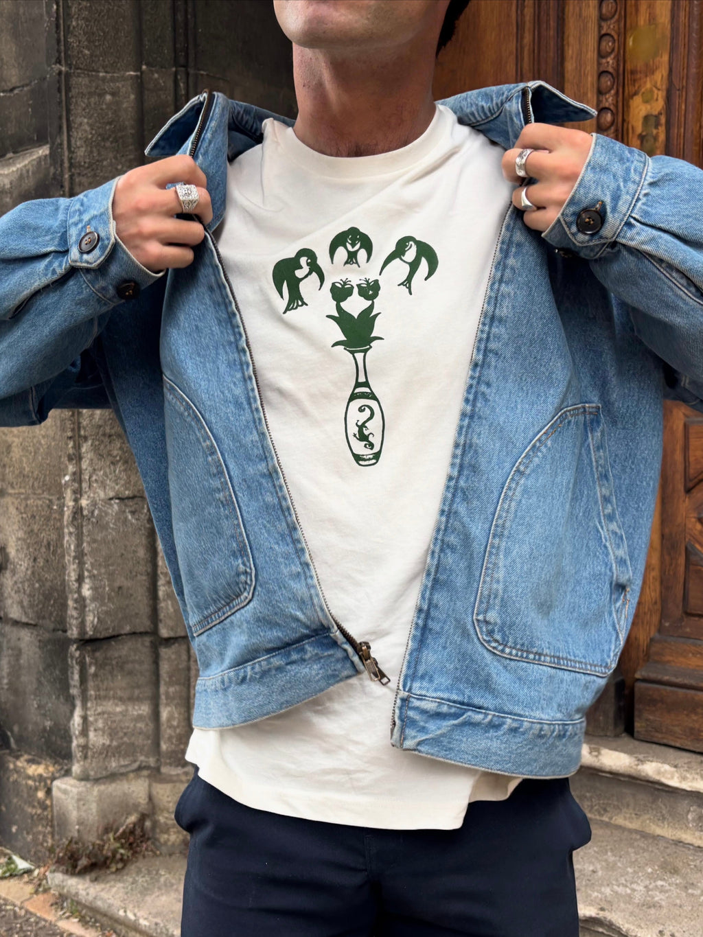 P.Stamp x L.S.C. Ss Tee