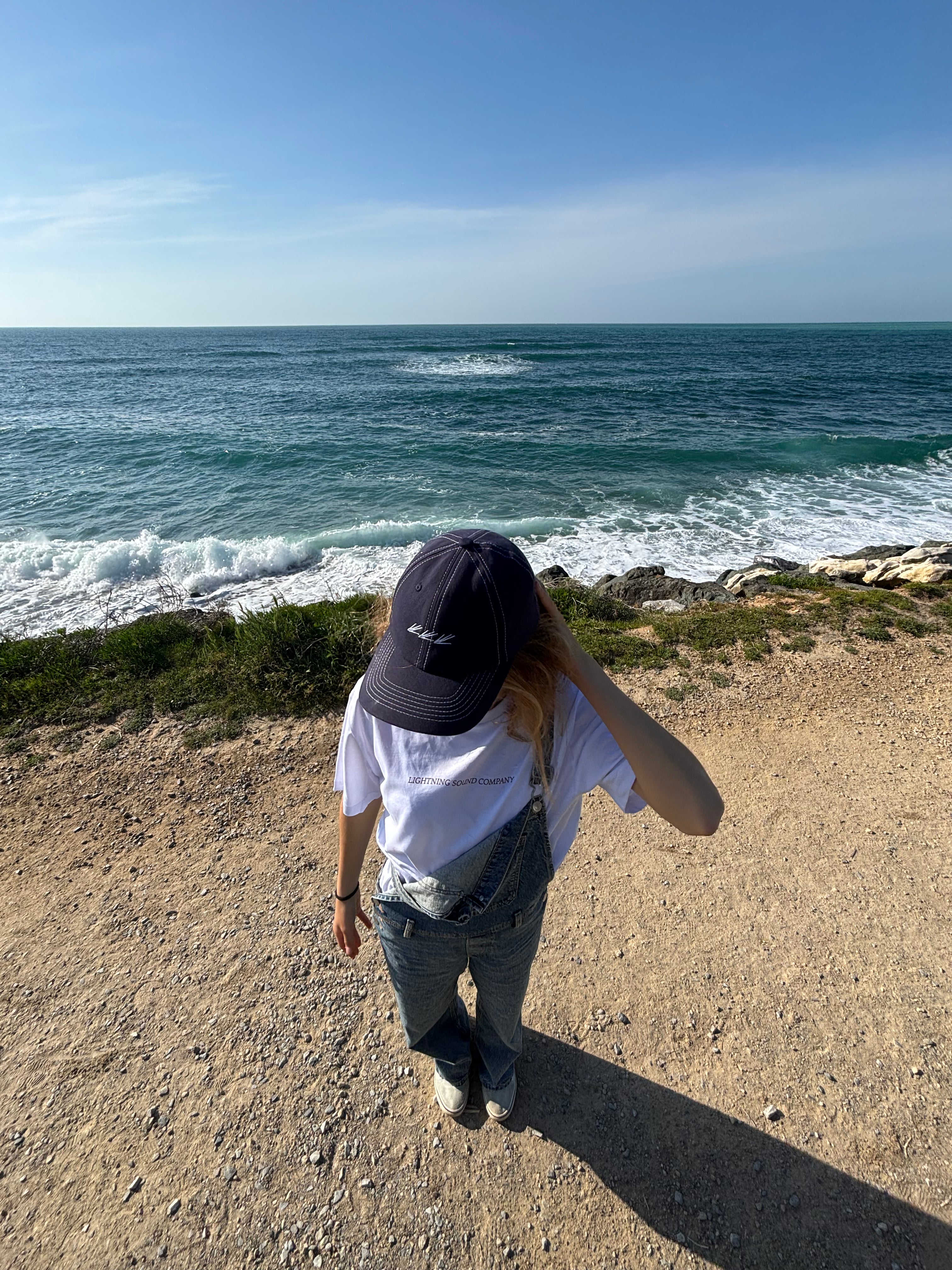 Contrast Stitched Cap